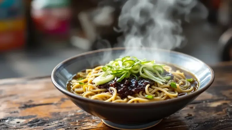 街边老字号炸酱面，一碗解乡愁 - 飘花影院美食短视频封面